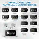 Audífonos Pro 2da Bluetooth Inalámbricos Pantalla Táctil Anc