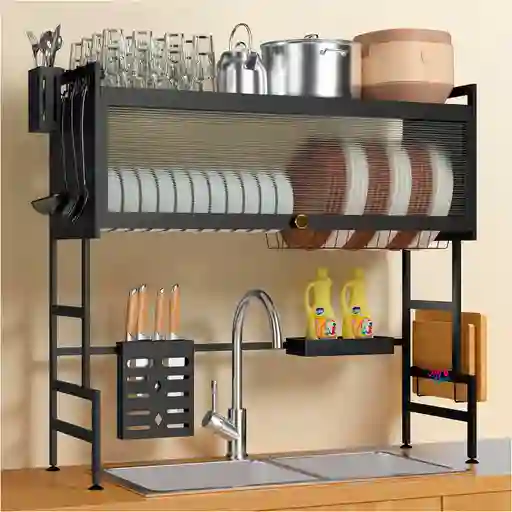 Escurridor Platos Cocina Gabinete Organizador Loza Secaplatos