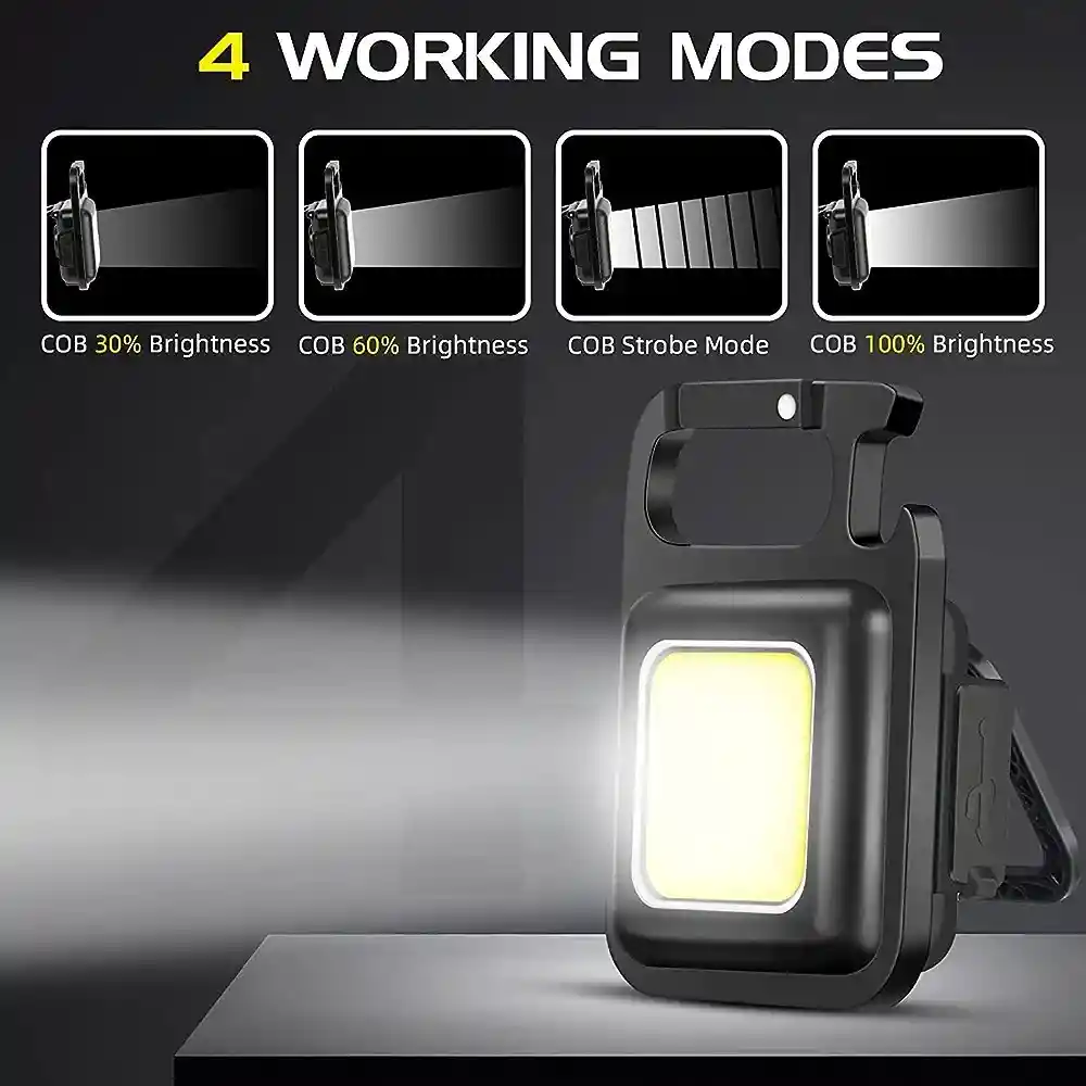 Llavero Linterna Led | Multiusos Y Compacta