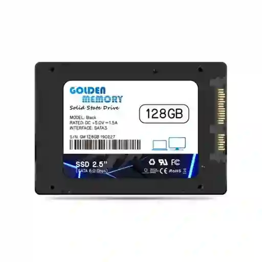 Disco Duro Ssd Sata | Golden Memory 128 Gb