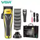 Maquina Cortadora De Cabello Profesional Vgr V-015 Motor Vector 9000rpm Dorado