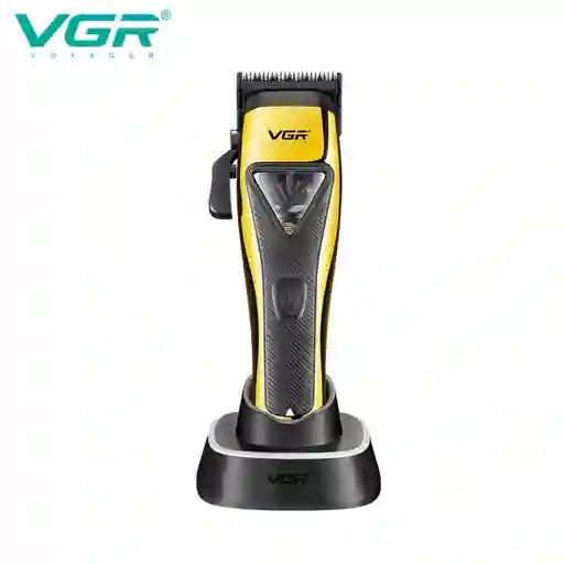 Maquina Cortadora De Cabello Profesional Vgr V-015 Motor Vector 9000rpm Dorado