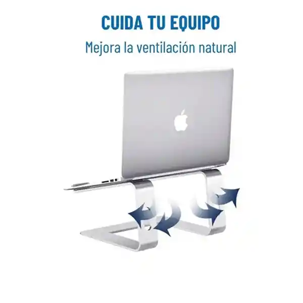 Base Soporte Para Portatil Aluminio Mac Macbook 10-12