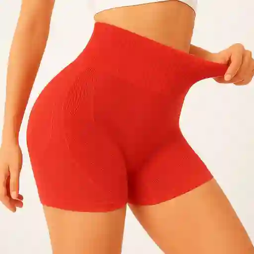 Short Gym Acanalado Talla M