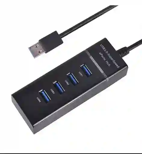 Hub Multipuertos Usb 3.0 4 Puertos De Alta Velocidad