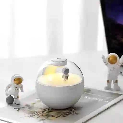 Humidificador De Astronauta Pequeño | Blanco