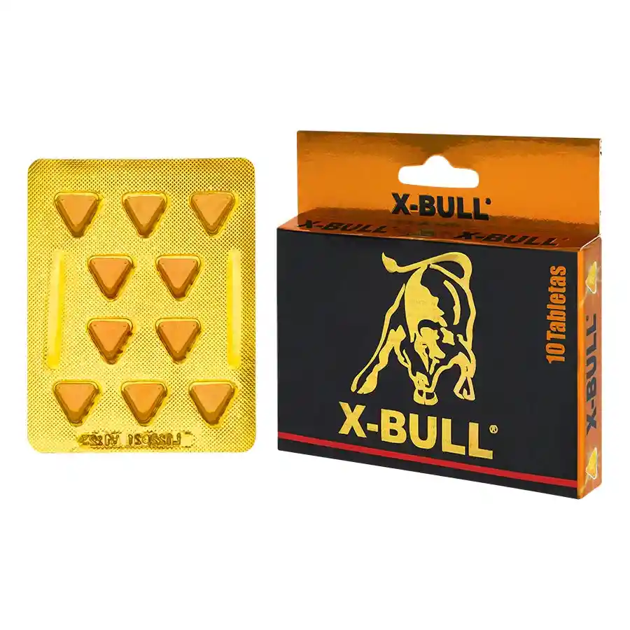 Potenciador X-bull X 10 Tabletas