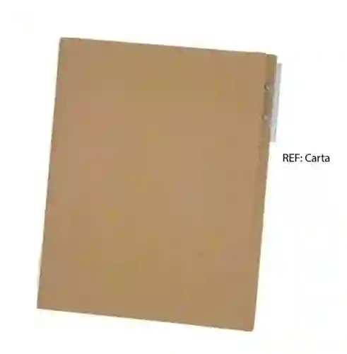 Carpeta De Carton Legajadora Carta - Por Unidad