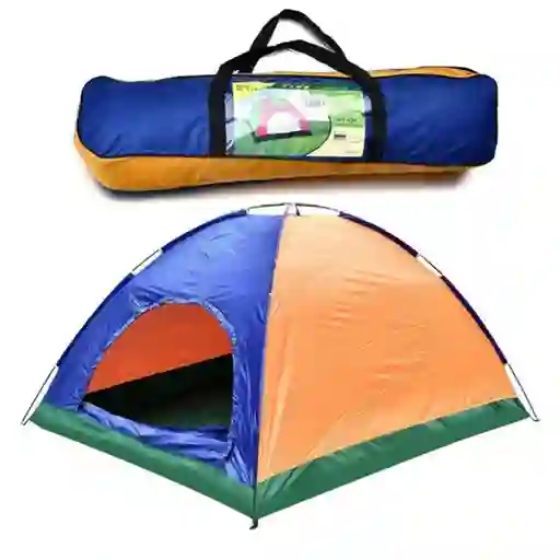 Carpa Camping Extra Grande 5 Personas Impermeable