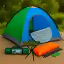 Carpa Camping Extra Grande 5 Personas Impermeable