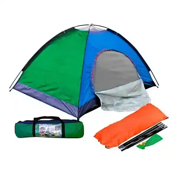 Carpa Camping Extra Grande 5 Personas Impermeable