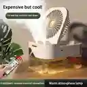Ventilador & Humidificador 2 En 1 | Blanco