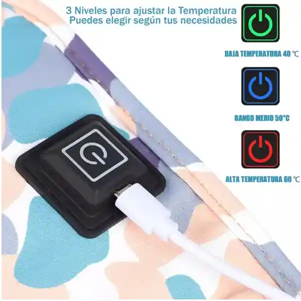 Funda Térmica Para Calentar Tetero Biberón Portátil Usb 12
