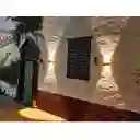 Lampara Aplique De Pared Moderno Con Panel Solar Decorativo