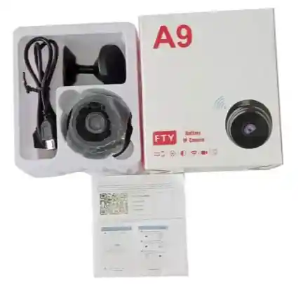 Camara Mini Recargable A9 - Espía Hd Con Wifi