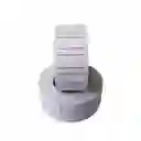 Rollos De Cinta Etiquetadora De Precios Paquete 10 Unidades Color Blanco