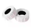 Rollos De Cinta Etiquetadora De Precios Paquete 10 Unidades Color Blanco