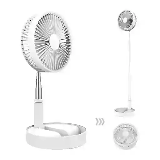 Ventilador Plegable De 4 Velocidades Y Altura Ajustable | Frescura Potente Donde Quieras