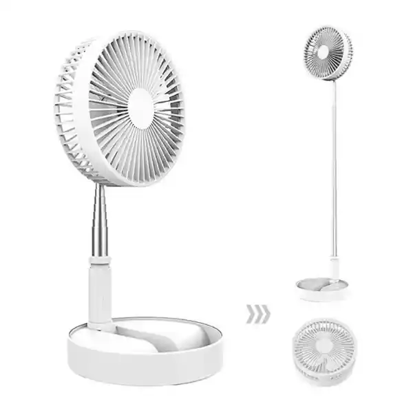 Ventilador Plegable De 4 Velocidades Y Altura Ajustable | Frescura Potente Donde Quieras