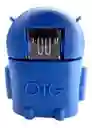 Adaptador Otg Micro Usb M4 Usb Para Celular | Azul