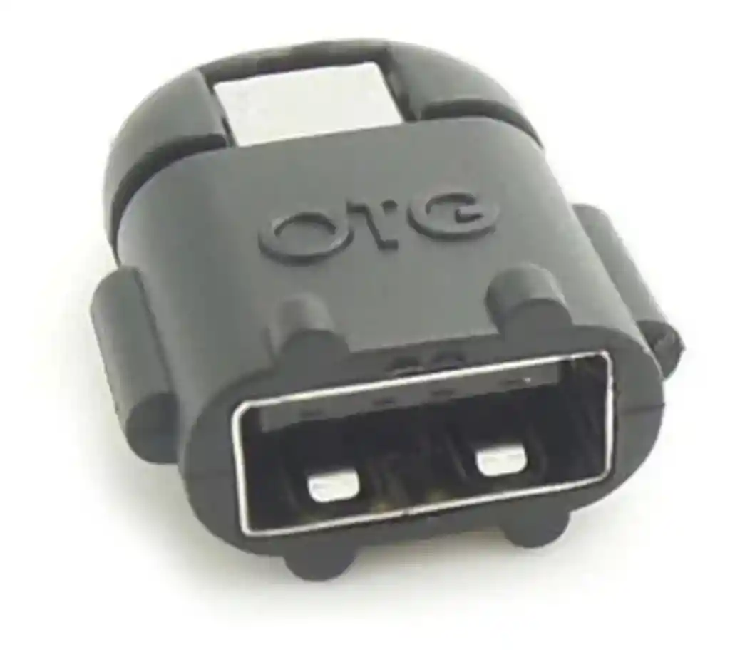 Adaptador Otg Micro Usb M4 Usb Para Celular | Negro
