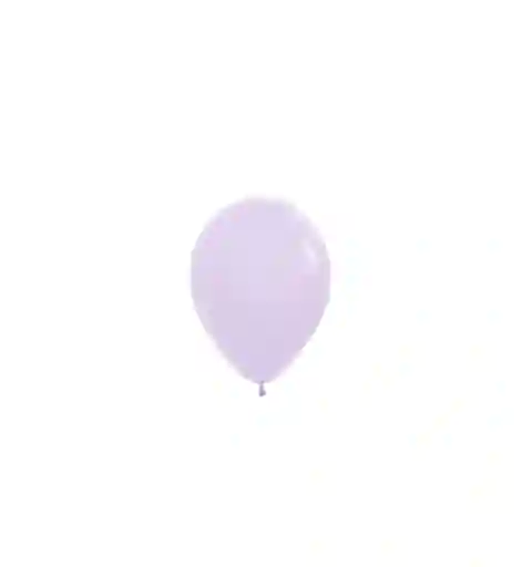 Globos R-5 Pastel Mate Lila X10 Sempertex