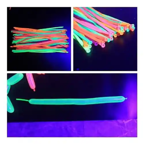 Globo Milfigura, Globo Tubito, Color Neón Surtido X50 Unidades Sempertex