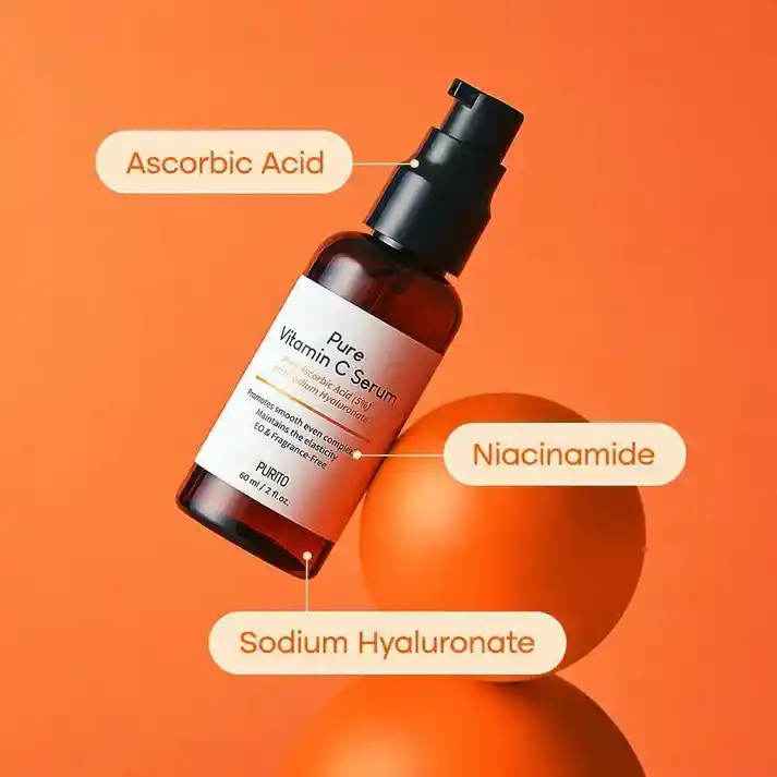 Sérum Antioxidante De Vitamina C Pura Purito Seoul Pure Vitamin C Serum 60ml