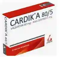 Valsartan 80 Mg- Amlodipino 5 Mg (cardik A 80/5) Caja X 30
