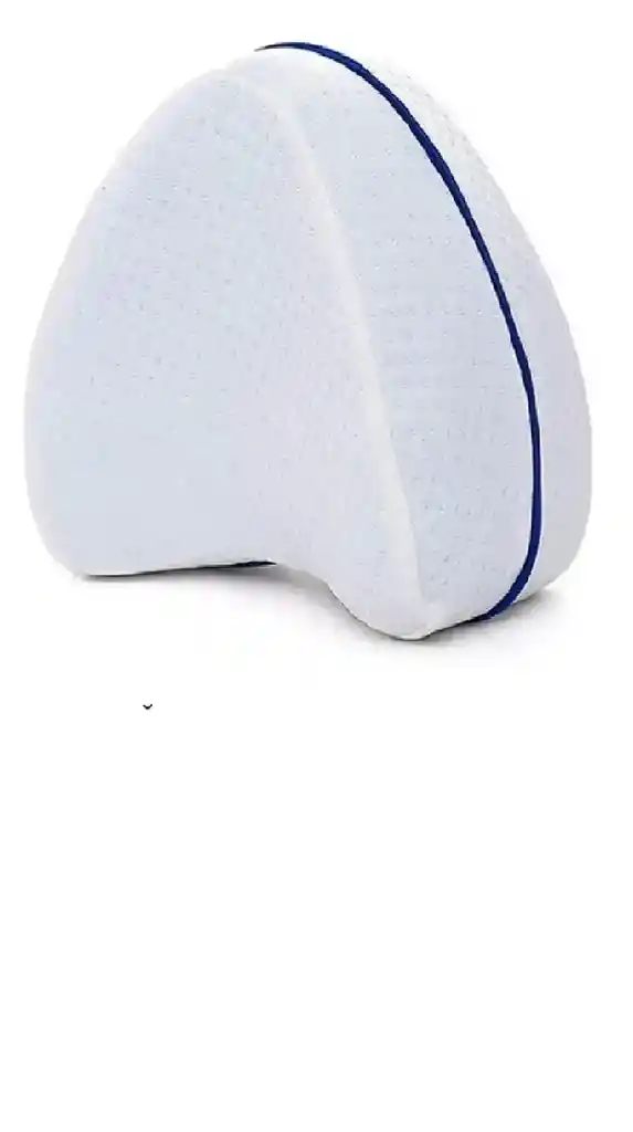 Cojín Triangular Ortopédico Para Piernas Con Memory Foam