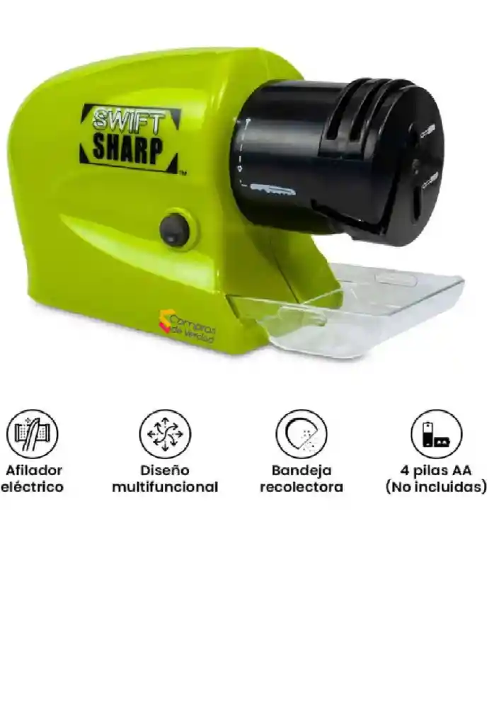 Afilador De Cuchillos Swifty Sharp Eléctrico Inalámbrico