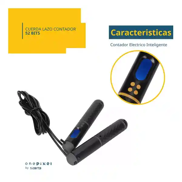 Cuerda Lazo Para Saltar Contador Digital Cardio