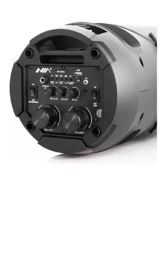 Parlante Nia An-2042 Portátil Con Bluetooth