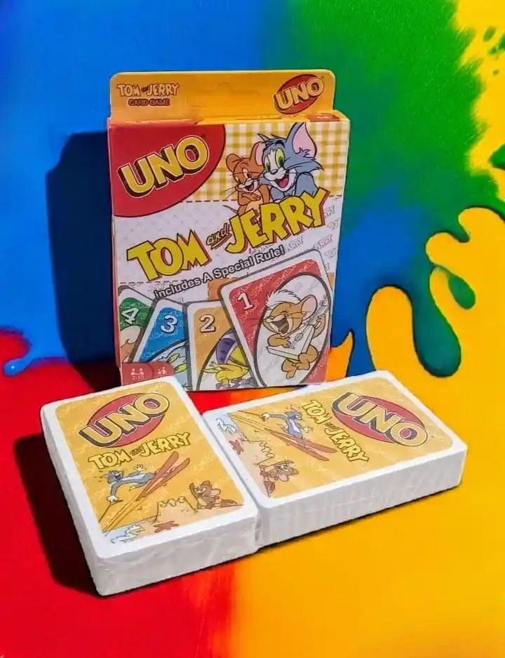 Juego De Cartas Uno Clásico Tom And Jerry