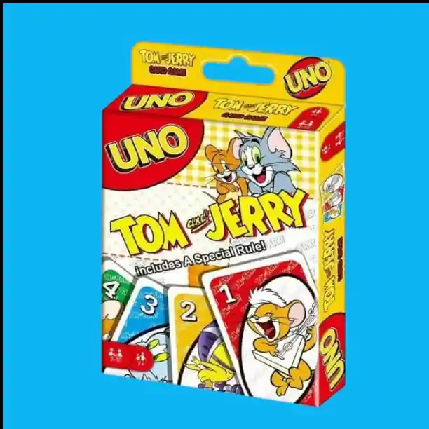 Juego De Cartas Uno Clásico Tom And Jerry
