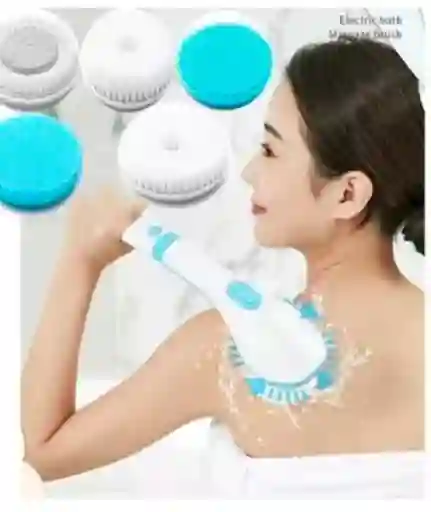 Cepillo Baño Spa Ducha Eléctrico Corporal 5 En 1 Recargable