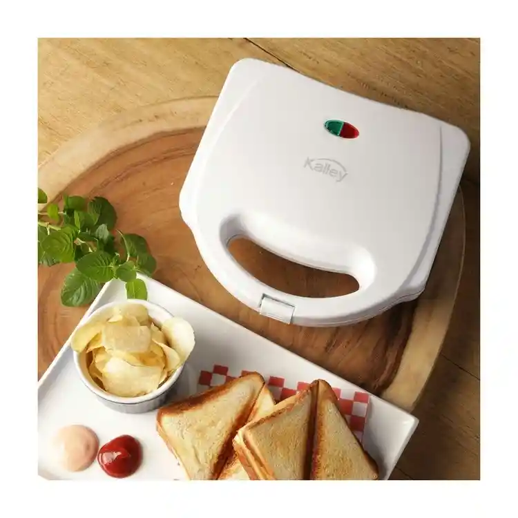 Sanduchera Kalley K-sm101 Blanco