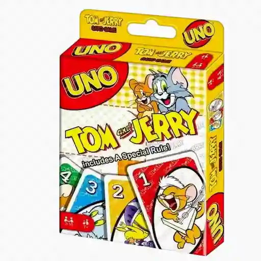 Juego De Cartas Uno Clásico Tom And Jerry