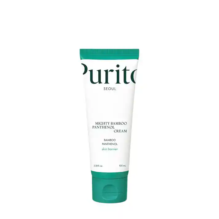Crema Hidratante De Bambú Y Pantenol Purito Seoul Mighty Bamboo Panthenol Cream 100ml