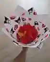 Ramo De Rosas Eternas Rojas - Kuromi