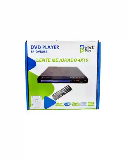 Reproductor De Dvd Bp-dvd054 – Compacto, Práctico Y Fácil De Usar