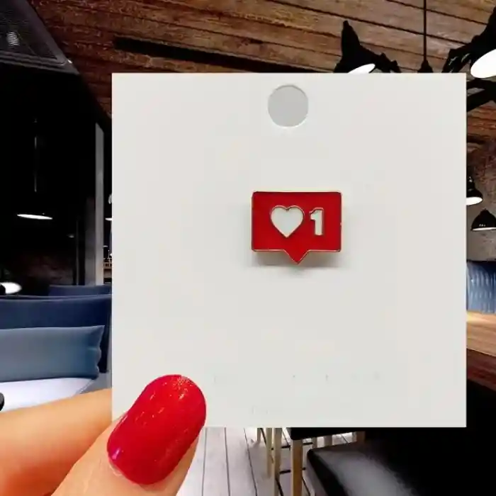 Broche De Corazón Me Gusta