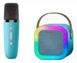Parlante Karaoke Niños Bluetooth Microfono Cuadrado