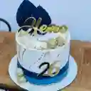Torta Choco Intenso Para Caballero Para 15 Personas