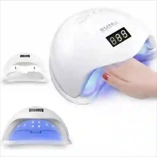 Lámpara De Uñas Uv Led 48w – Secado Rápido Para Gel, Esmalte Y Manicura Profesional