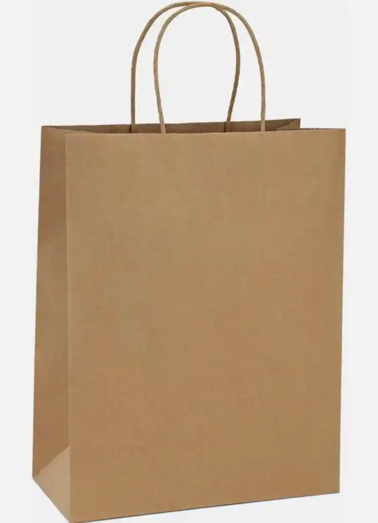 Bolsa Kraft 38 X 50 X12 Cm Toda Ocasión
