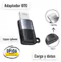 Adaptador Otg Tipo C A Lightning Iphone Carga Y Datos