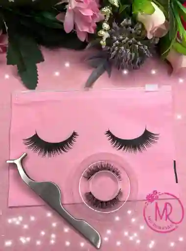 Kit Pestañas Postizas Enteras #1