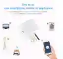 Tomacorriente Inteligente Enchufe Wifi Redondo Alexa Google