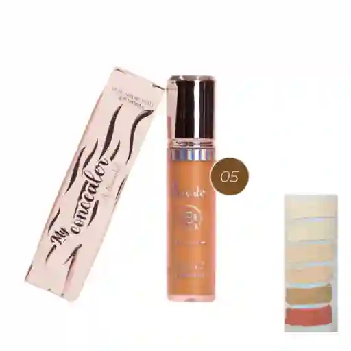 Corrector De Ojeras My Concealer Bloomshell Tono 05 Espresso 20 Ml